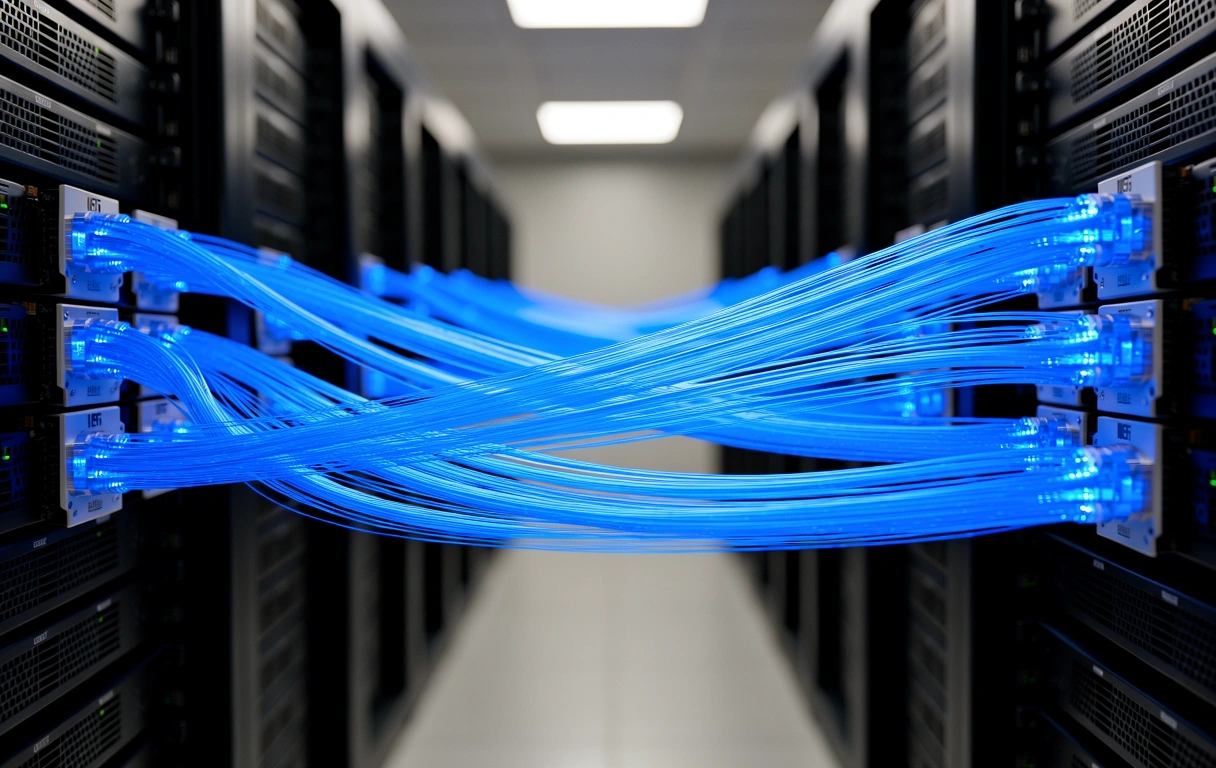 Digital infrastructure background